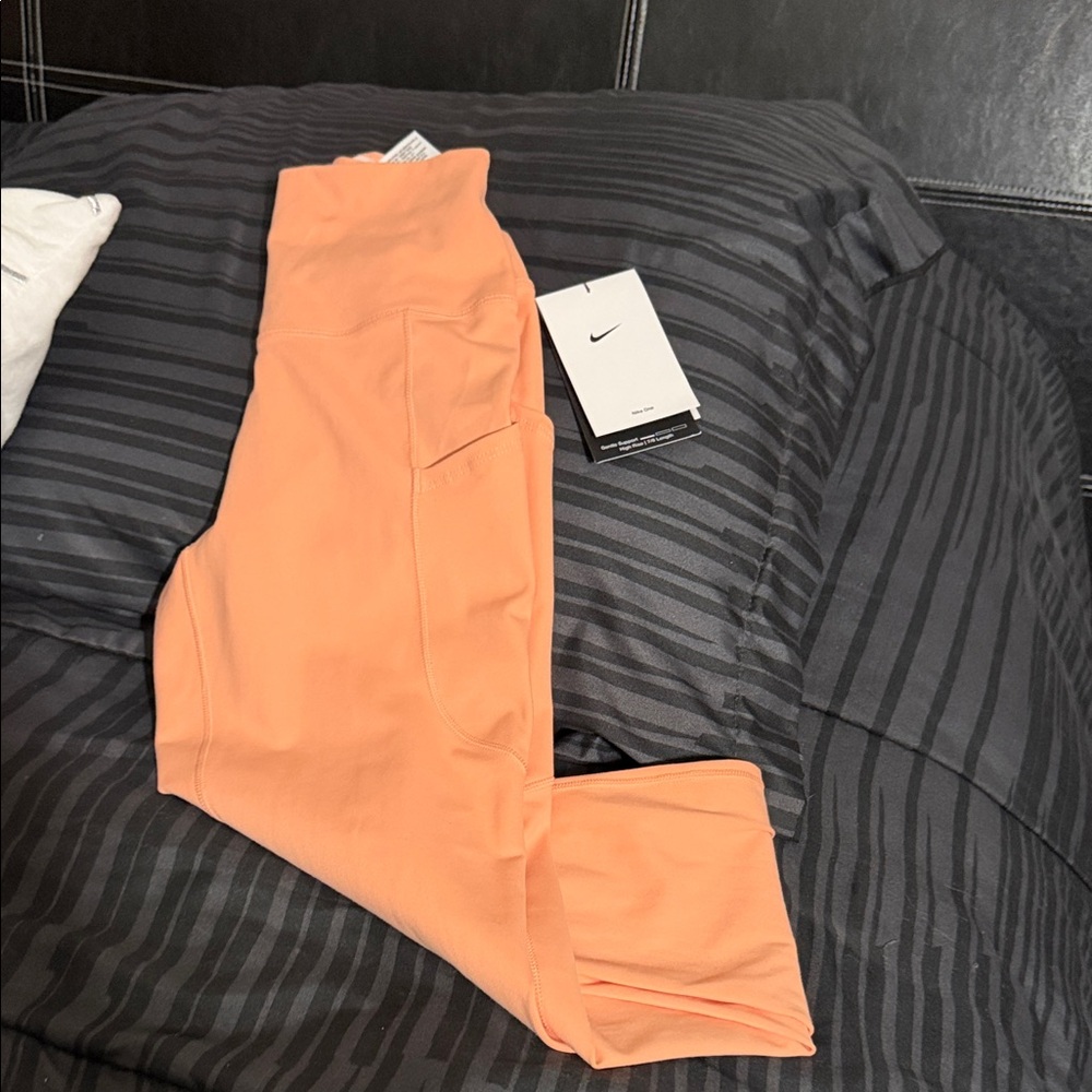 Nike Vibrant Orange Active Leggings